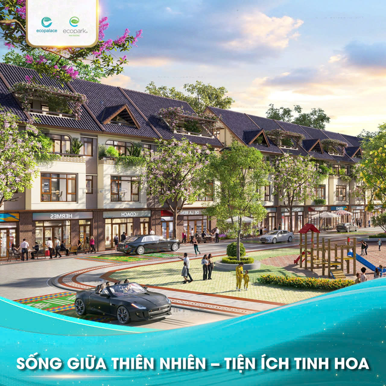 Hình ảnh liên quan đến 🔹 SHOPHOUSE ECOPALACE – KINH DOANH SẦM UẤT, SỐNG CHẤT RIÊNG BIỆT 🔹