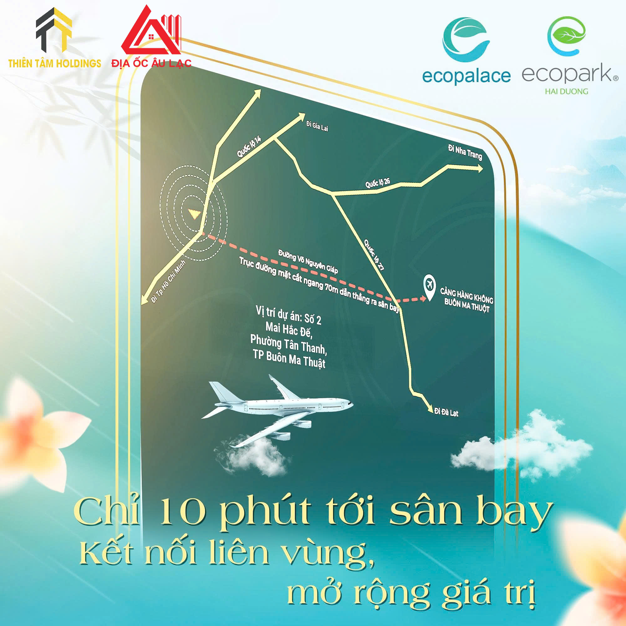 ECOPALACE – VỊ TRÍ VÀNG, GIAO THÔNG MỞ LỐI GIÁ TRỊ