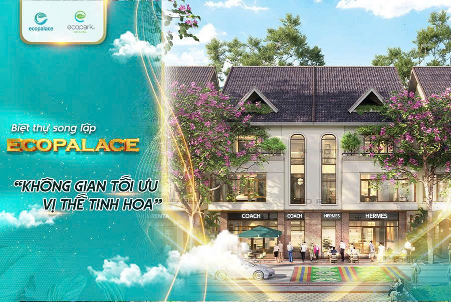 🌿 BIỆT THỰ SONG LẬP ECOPALACE – KHÔNG GIAN SỐNG ĐẲNG CẤP GIỮA TRUNG TÂM BUÔN MA THUỘT